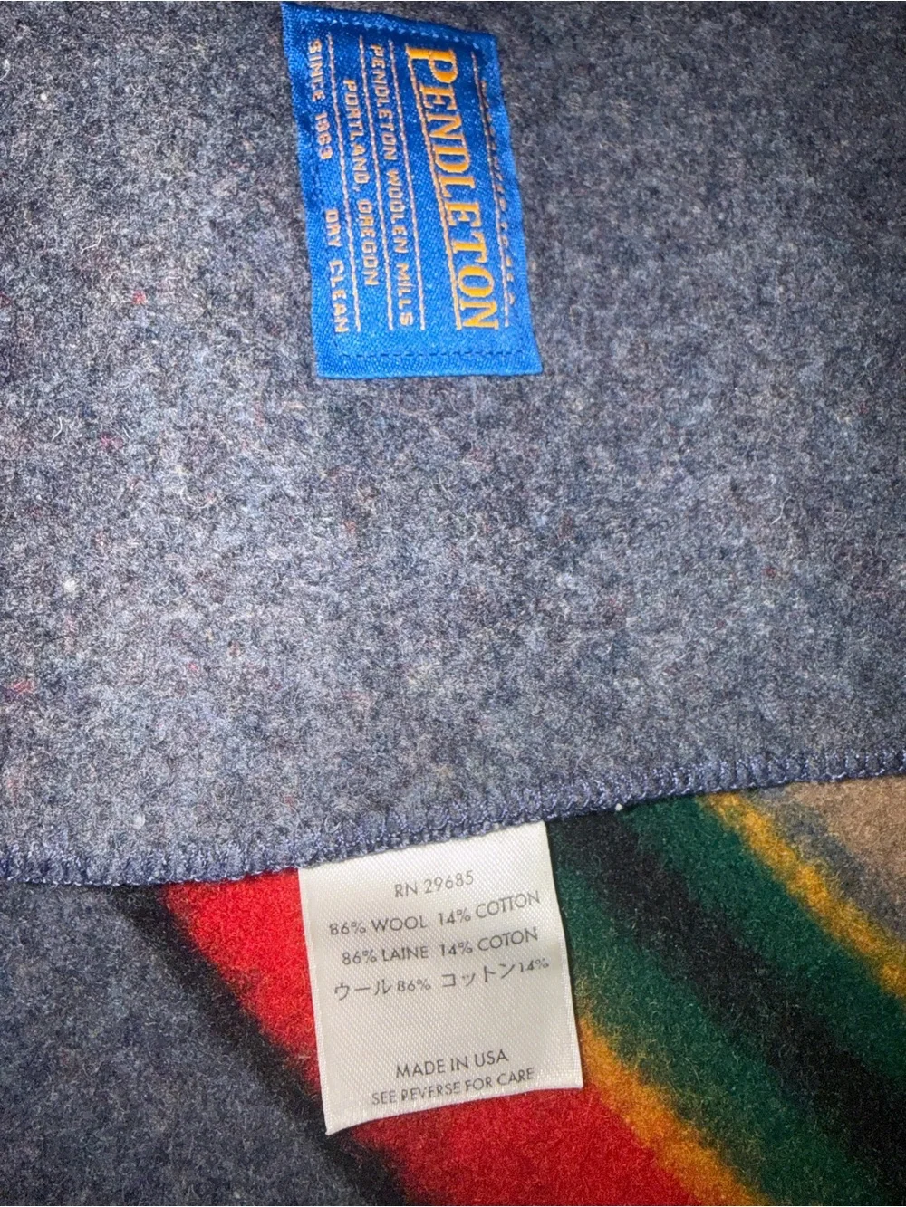 Pendleton classic wool